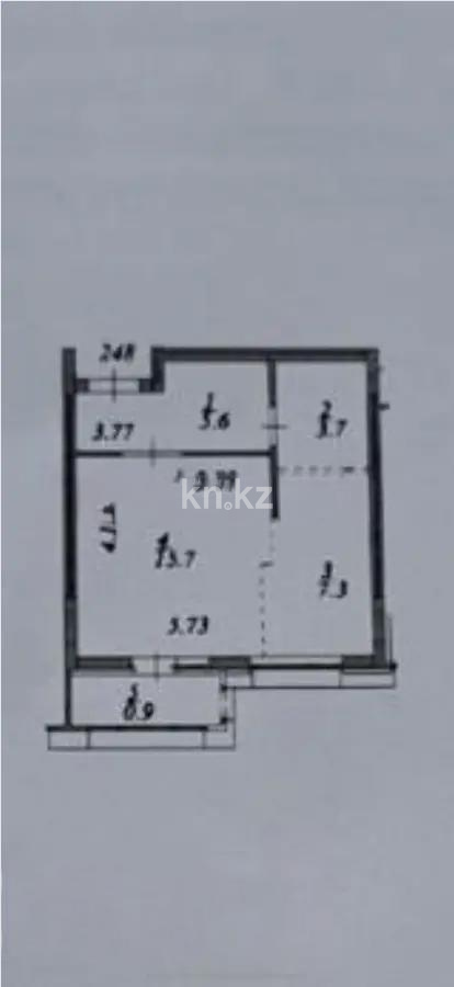 Продажа 1-комнатной квартиры, 33.2 м² в Астане - фото 3