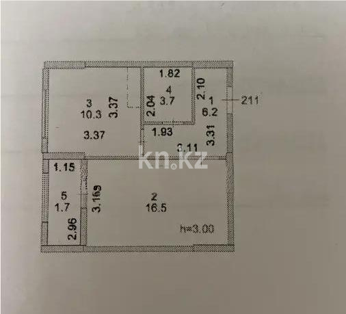 Продажа 1-комнатной квартиры, 38.4 м² в Астане - фото 2
