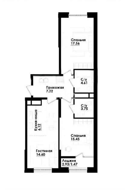 Продажа 3-комнатной квартиры, 71 м², ул. Толе би, дом  290/1 в Алматы
