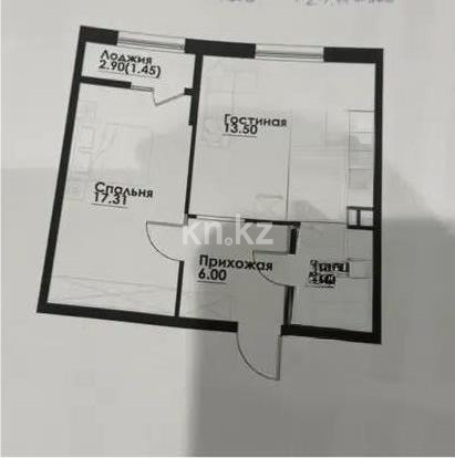 Продажа 2-комнатной квартиры, 49 м² в Алматы
