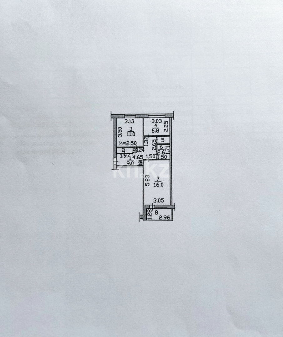 Продажа 2-комнатной квартиры, 50 м² в Усть-Каменогорске - фото 14