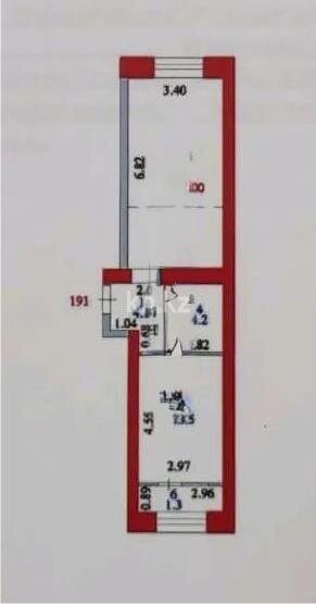Продажа 2-комнатной квартиры, 47 м² в Астане - фото 5