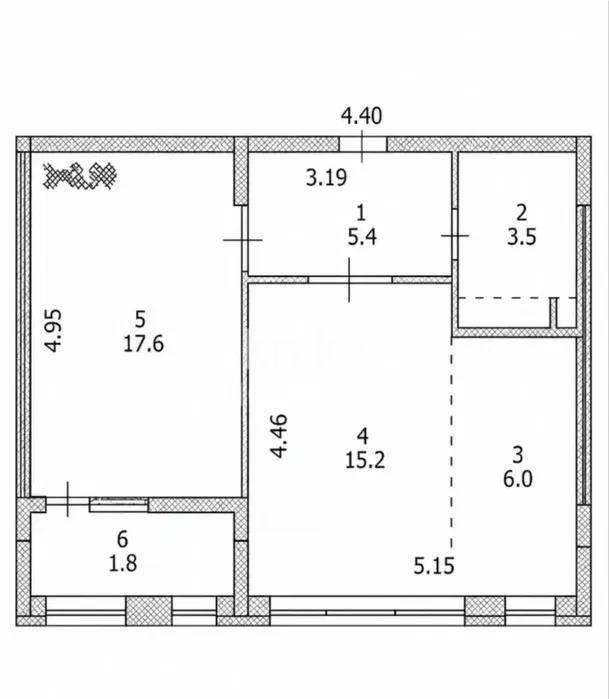 Продажа 2-комнатной квартиры, 50 м² в Астане - фото 7