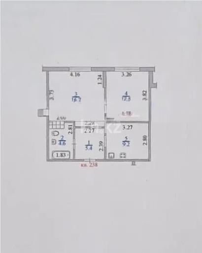 Продажа 2-комнатной квартиры, 48.4 м² в Алматы - фото 7