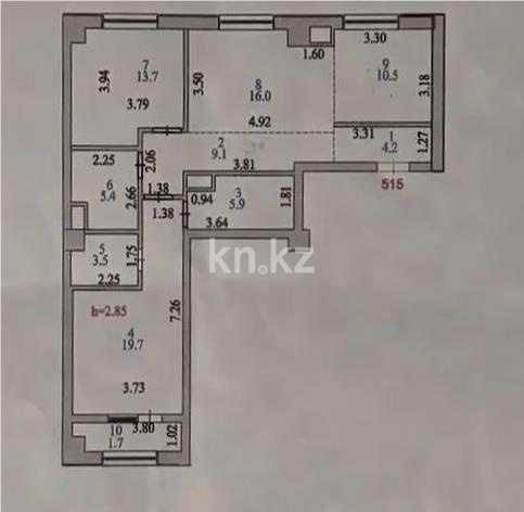 Продажа 3-комнатной квартиры, 90 м² в Астане - фото 6
