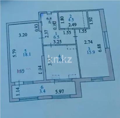 Продажа 2-комнатной квартиры, 60 м² в Астане - фото 4