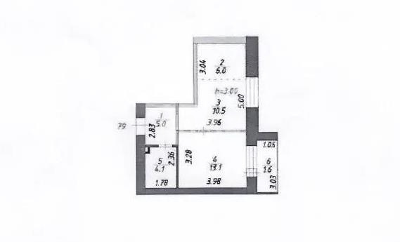 Продажа 2-комнатной квартиры, 41.3 м² в Астане - фото 5