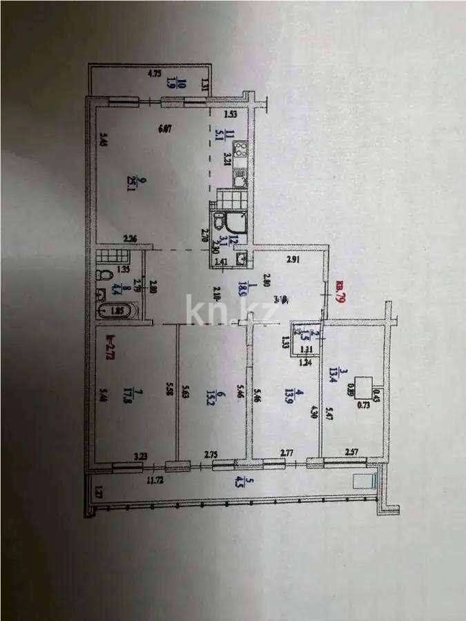 Продажа 5-комнатной квартиры, 125 м² в Алматы - фото 3