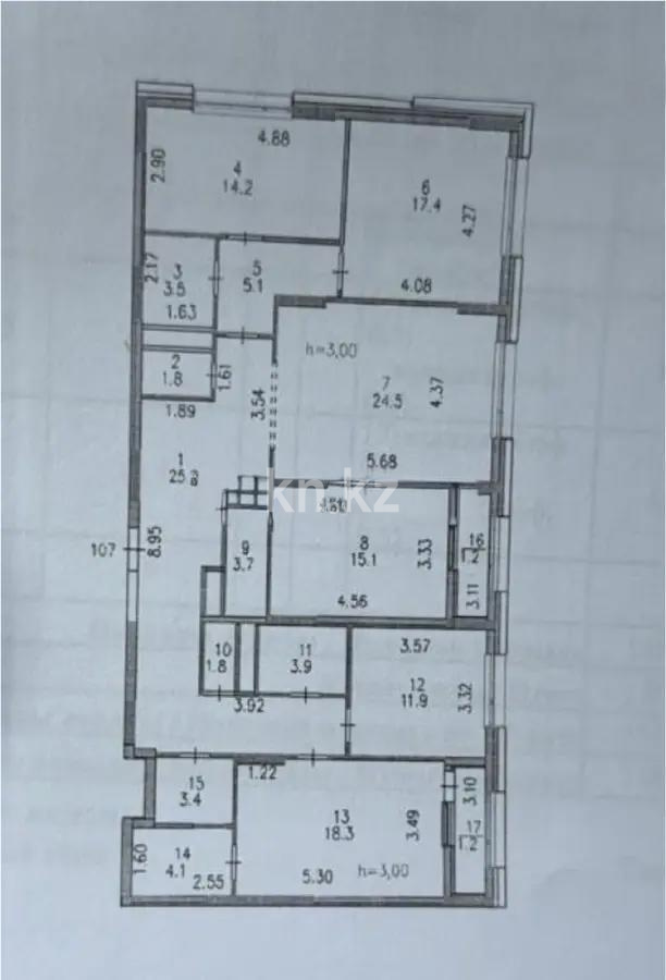 Продажа 5-комнатной квартиры, 162 м², пр. Аль-Фараби, дом  35 стр в Астане - фото 10