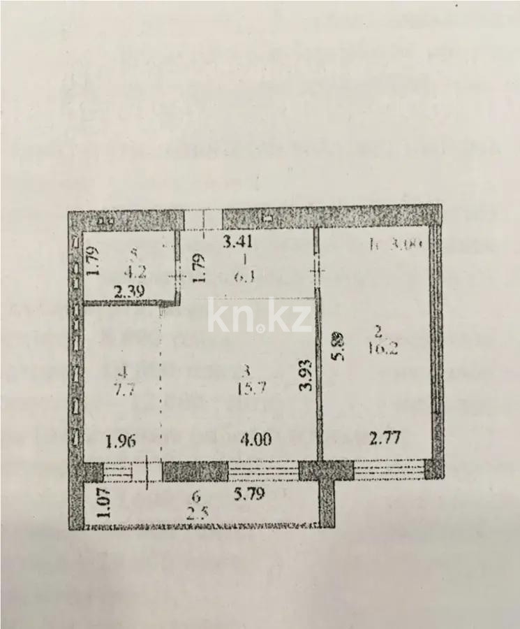 Продажа 2-комнатной квартиры, 53 м² в Астане - фото 3