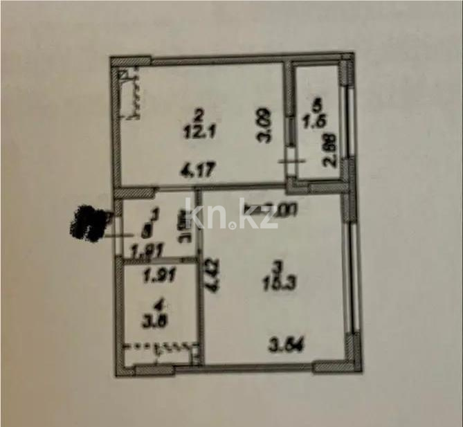 Продажа 1-комнатной квартиры, 36 м² в Астане - фото 3