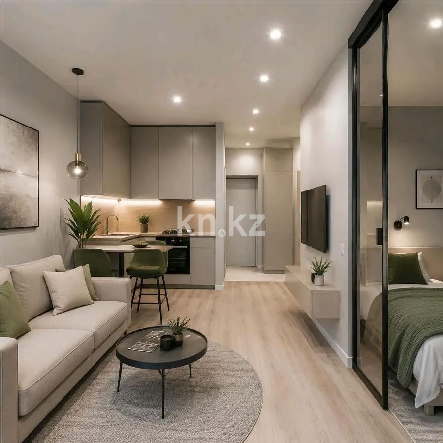 Продажа 1-комнатной квартиры, 34.5 м² в Алматы