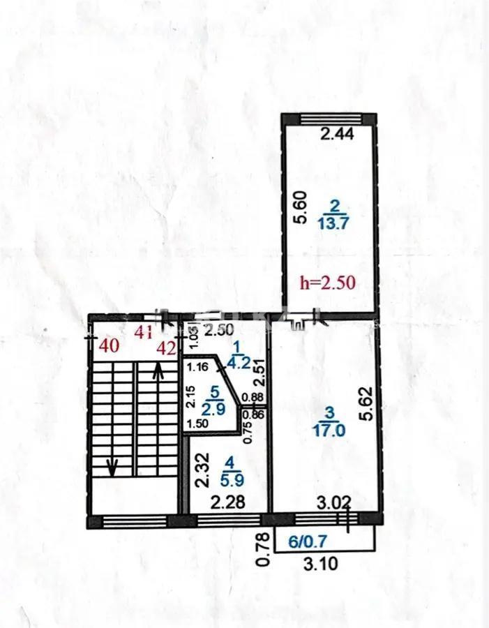 Продажа 2-комнатной квартиры, 44 м², ул. Муканова в Караганде - фото 6