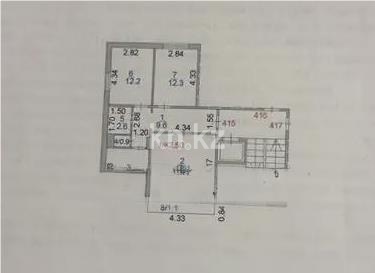 Продажа 3-комнатной квартиры, 65 м² в Караганде - фото 8