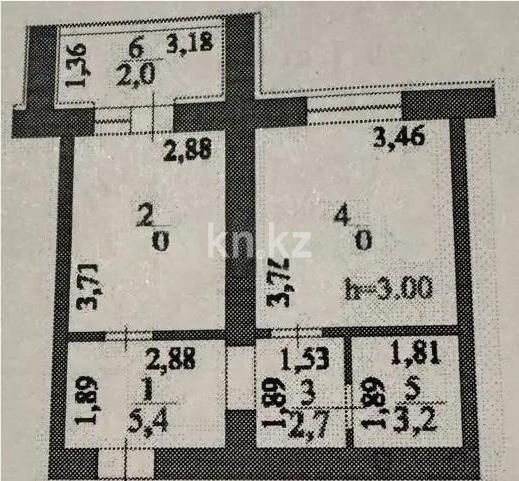 Продажа 1-комнатной квартиры, 36.1 м² в Астане - фото 3