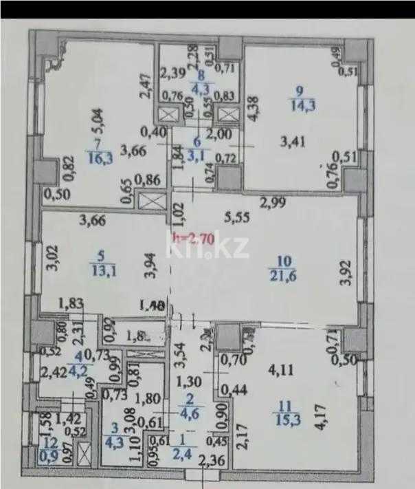 Продажа 4-комнатной квартиры, 110 м² в Астане - фото 4