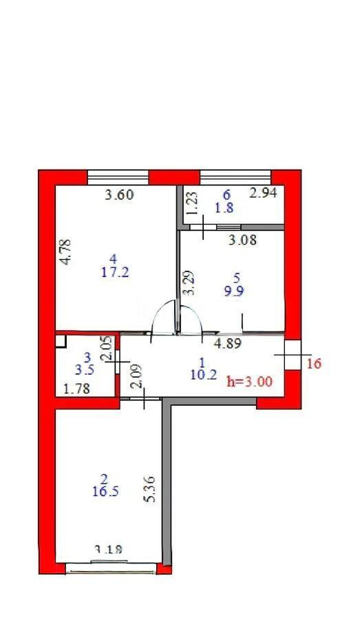Продажа 2-комнатной квартиры, 57.3 м² в Астане - фото 4