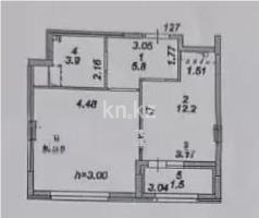 Продажа 1-комнатной квартиры, 43 м², пр. Туран, дом  39 в Астане - фото 2