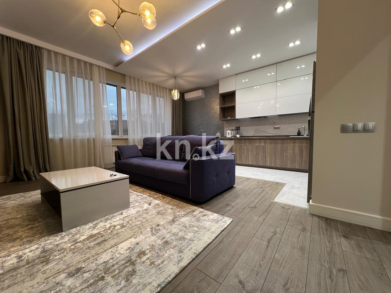 Аренда 2-комнатной квартиры, 75 м², пр. Аль-Фараби, дом  21 - ул. Катаева в Алматы - фото 3