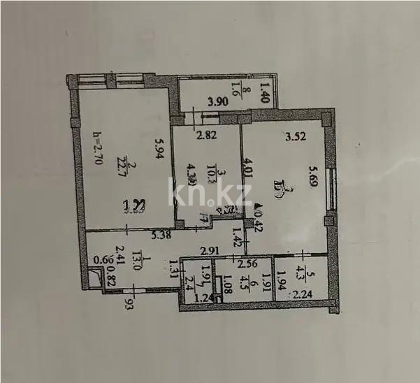 Продажа 2-комнатной квартиры, 82 м² в Астане - фото 6