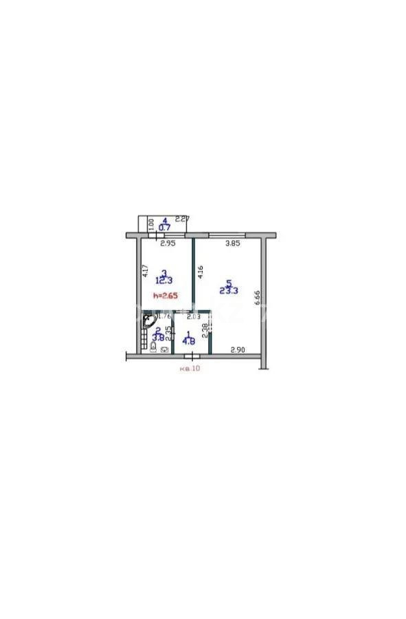 Продажа 2-комнатной квартиры, 45 м² в Алматы - фото 6