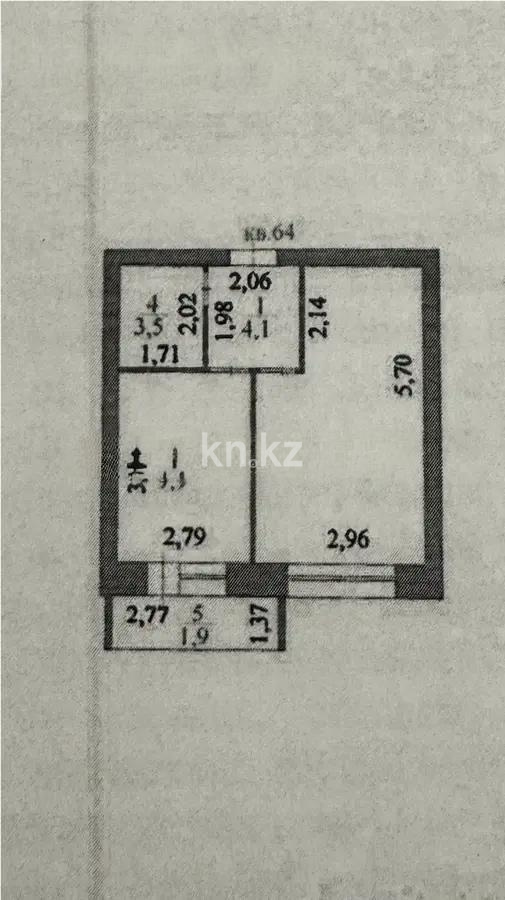 Продажа 1-комнатной квартиры, 34 м², ул. Капал, дом  1/1 в Астане - фото 6