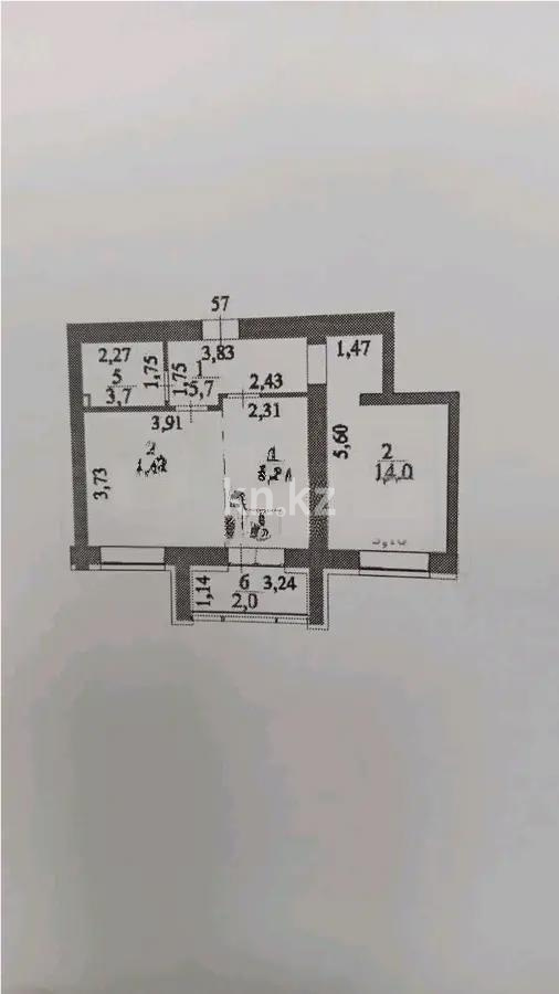 Продажа 2-комнатной квартиры, 49 м², ул. А-52, дом  2 в Астане - фото 2
