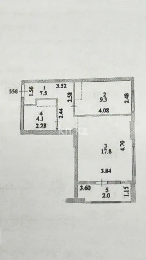 Продажа 1-комнатной квартиры, 40.7 м² в Астане - фото 3
