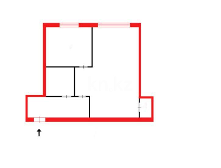 Продажа 1-комнатной квартиры, 31 м², ул. Ермекова, дом  35 в Караганде - фото 12