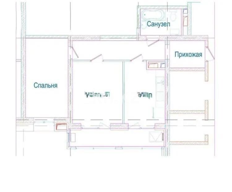 Продажа 2-комнатной квартиры, 68.1 м² в Алматы