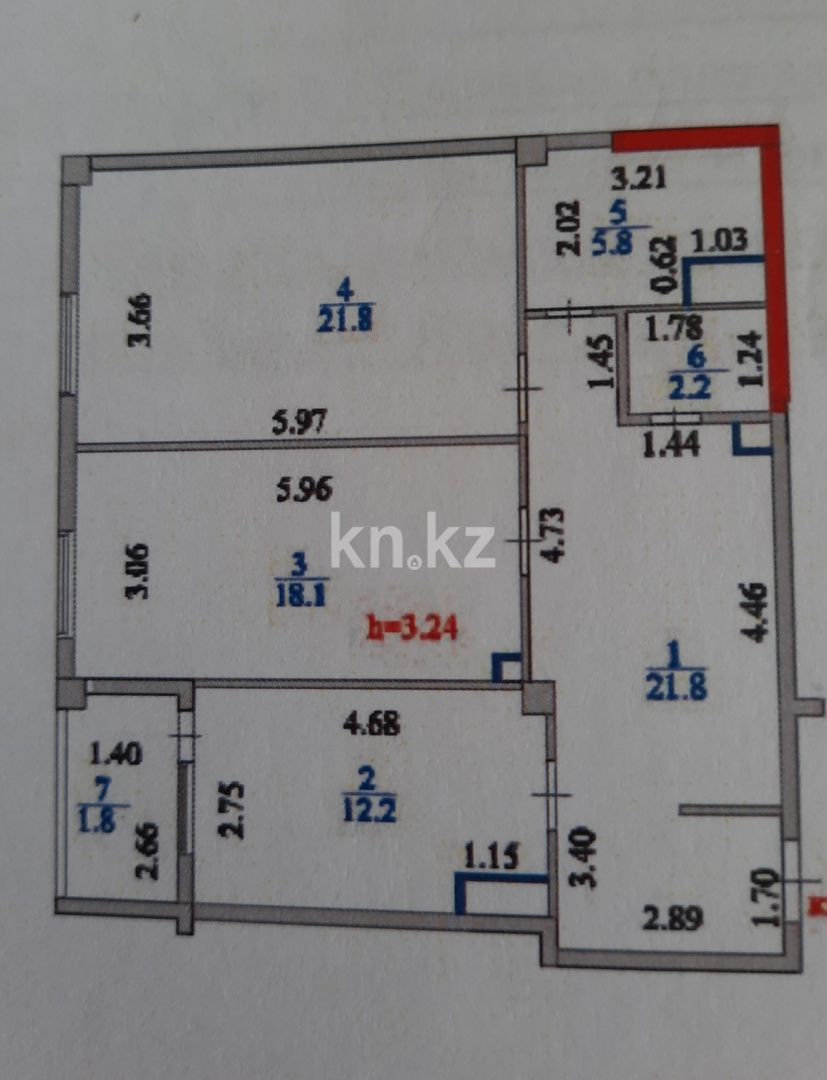 Продажа 2-комнатной квартиры, 85 м² в Астане - фото 12