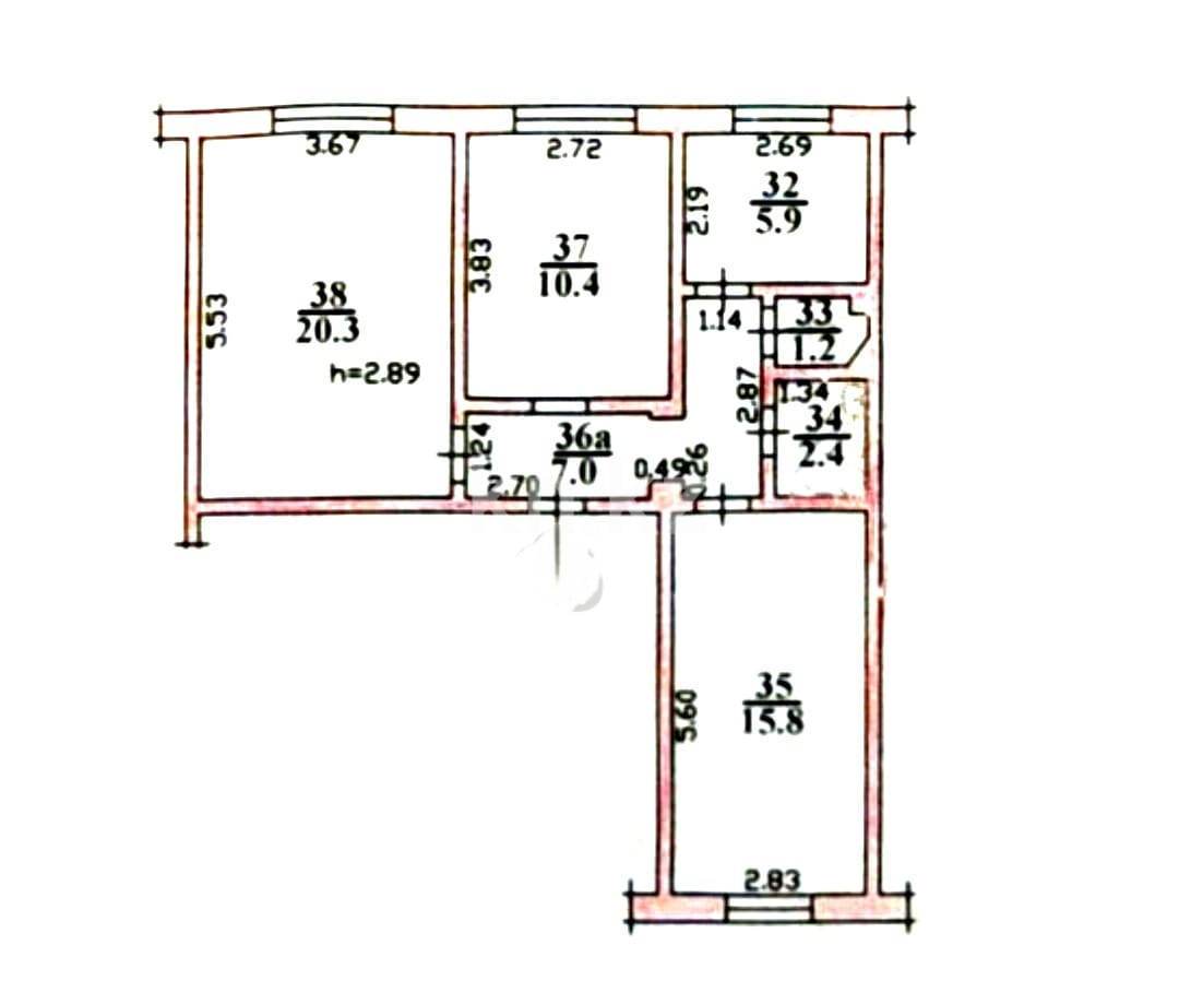 Продажа 3-комнатной квартиры, 63 м² в Алматы - фото 5