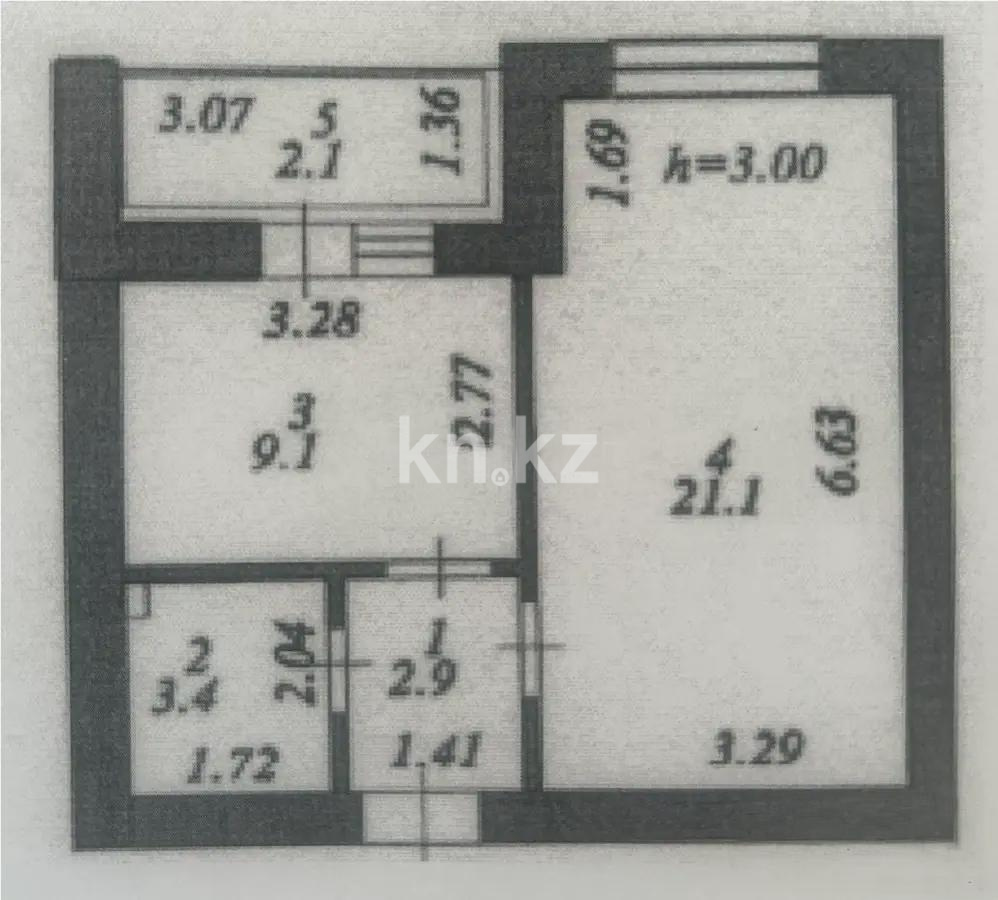 Продажа 1-комнатной квартиры, 39 м² в Астане - фото 5