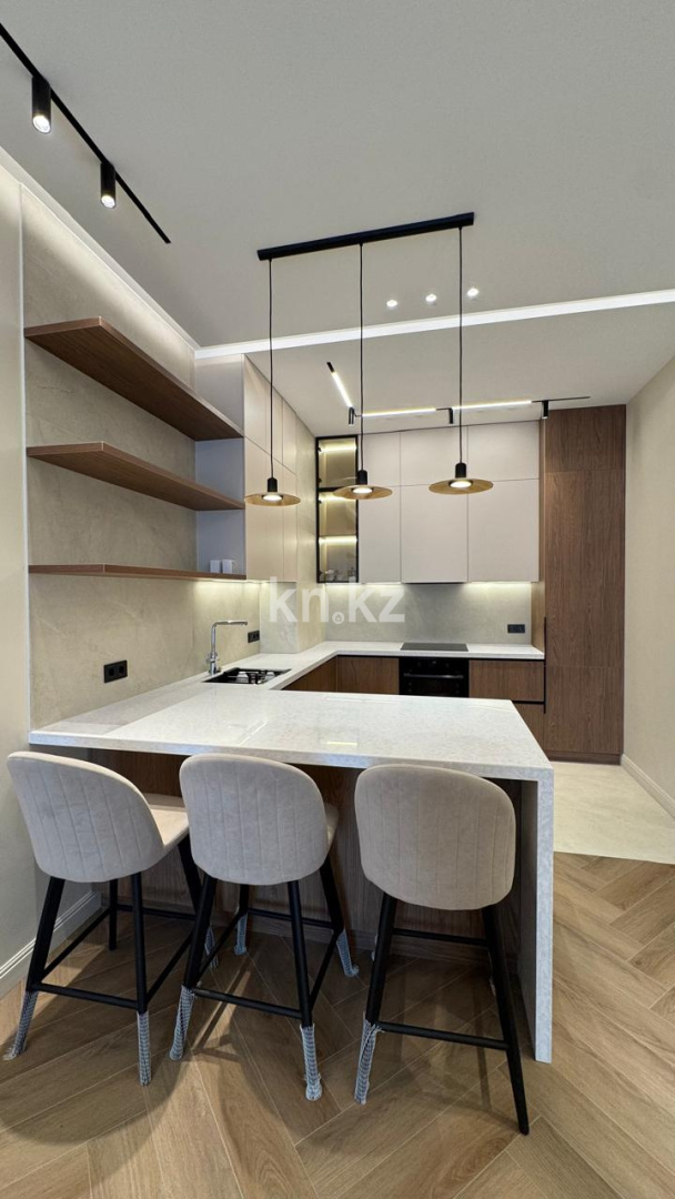 Аренда 2-комнатной квартиры, 55 м², пр. Абая в Алматы