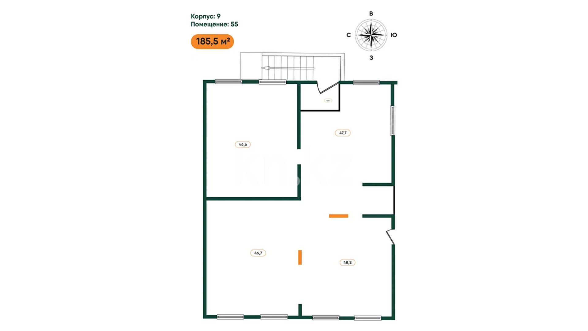 ЖК Mereke, цена 92 900 000 ₸, 500 000 ₸&nbsp;/&nbsp;м²