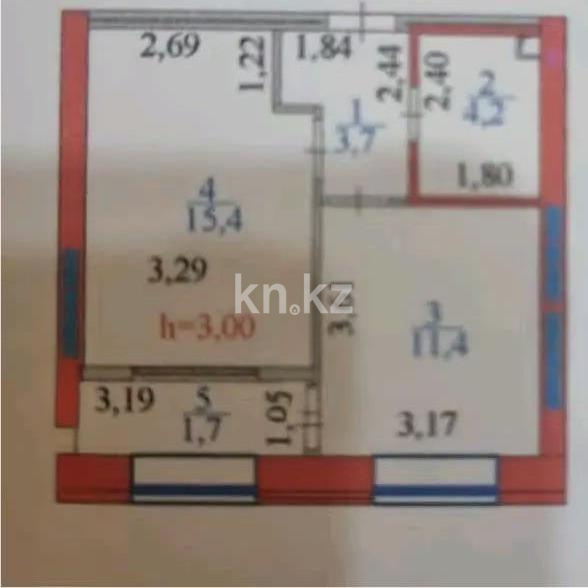 Продажа 1-комнатной квартиры, 36.4 м² в Астане - фото 5