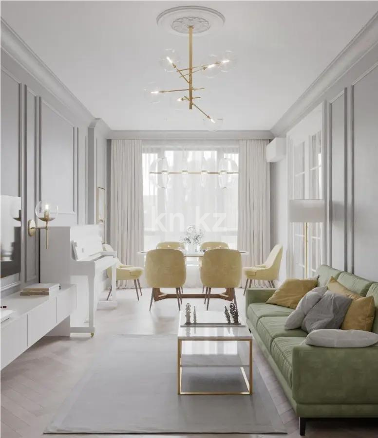 Продажа 3-комнатной квартиры, 91 м² в Алматы