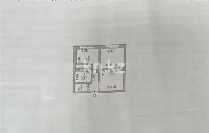 Продажа 1-комнатной квартиры, 33 м² в Астане