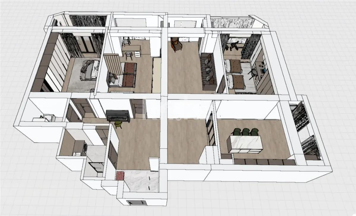 Продажа 3-комнатной квартиры, 162 м² в Алматы