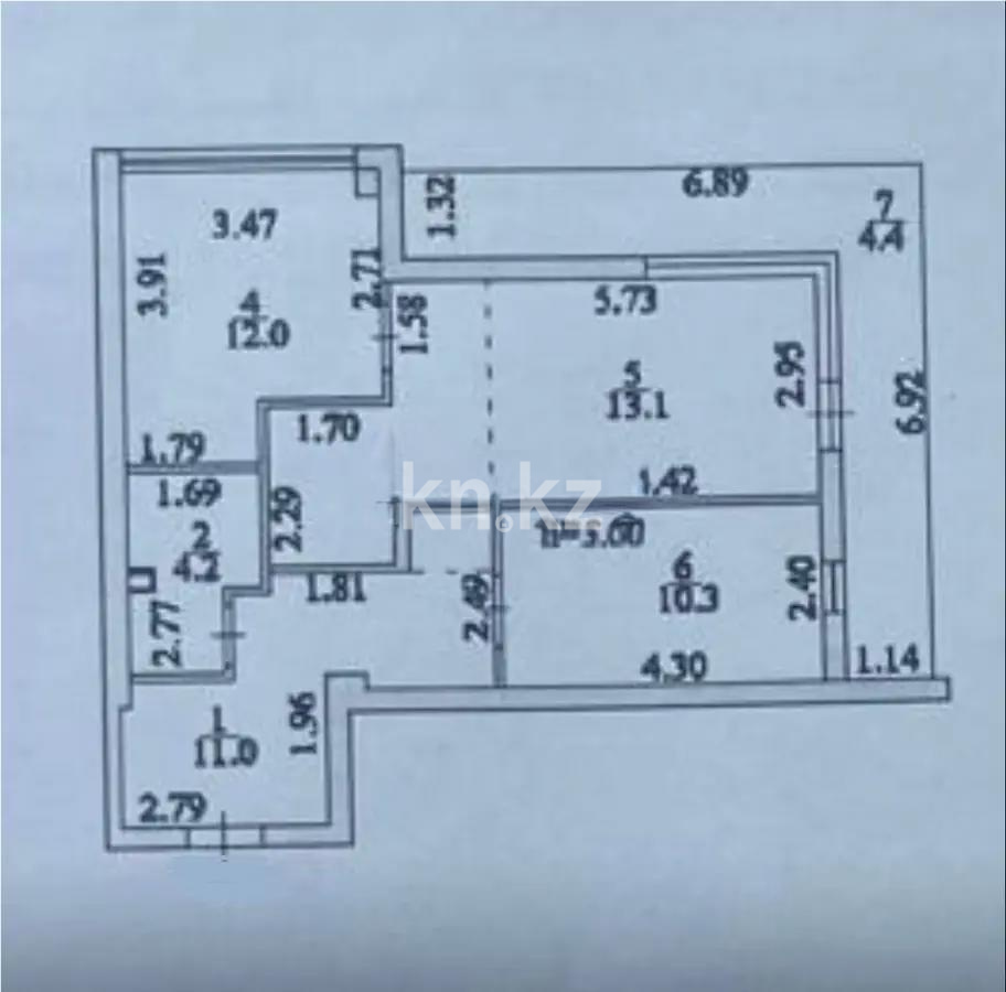 Продажа 3-комнатной квартиры, 64 м² в Астане - фото 7