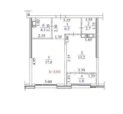 Продажа 1-комнатной квартиры, 46 м² в Алматы - фото 4
