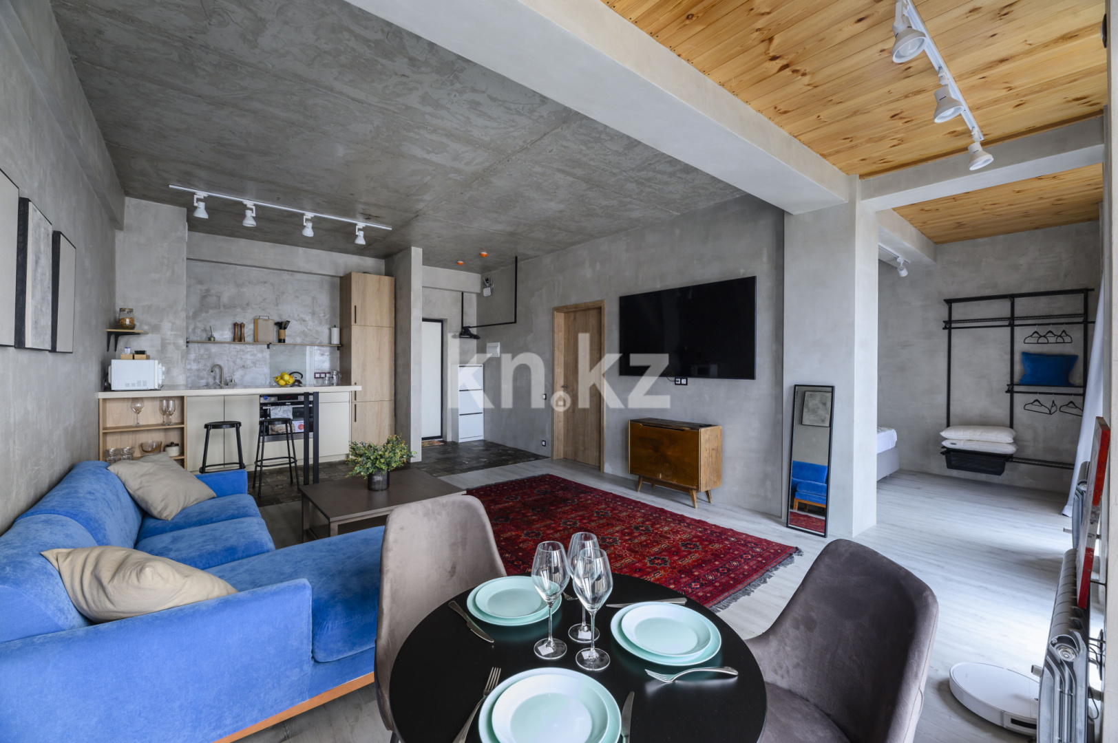 Аренда 2-комнатной квартиры посуточно, 55 м² в Алматы - фото 5