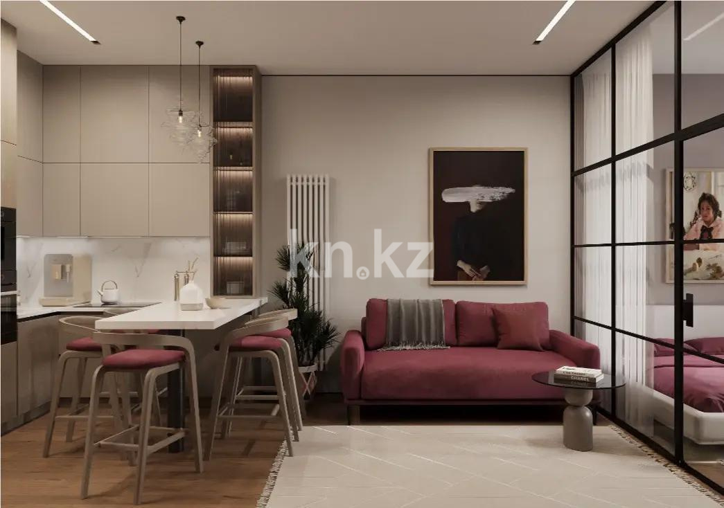 Продажа 1-комнатной квартиры, 38 м² в Алматы