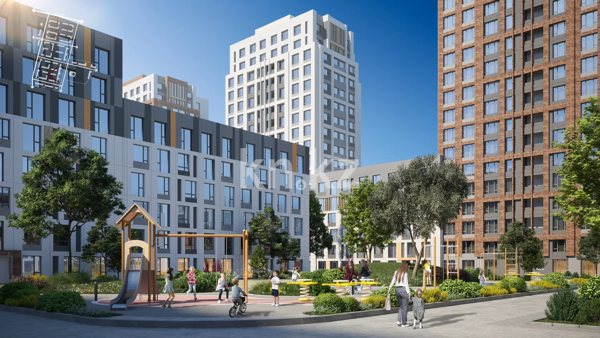 Продажа 1-комнатной квартиры, 42.71 м² в Астане - фото 3