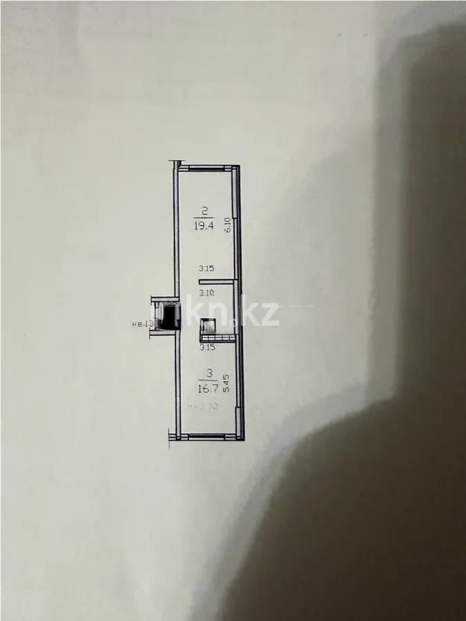 Продажа 2-комнатной квартиры, 45.6 м² в Алматы