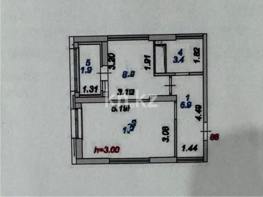 Продажа 1-комнатной квартиры, 37 м², ул. Шаймерденова, дом  4/1 в Астане