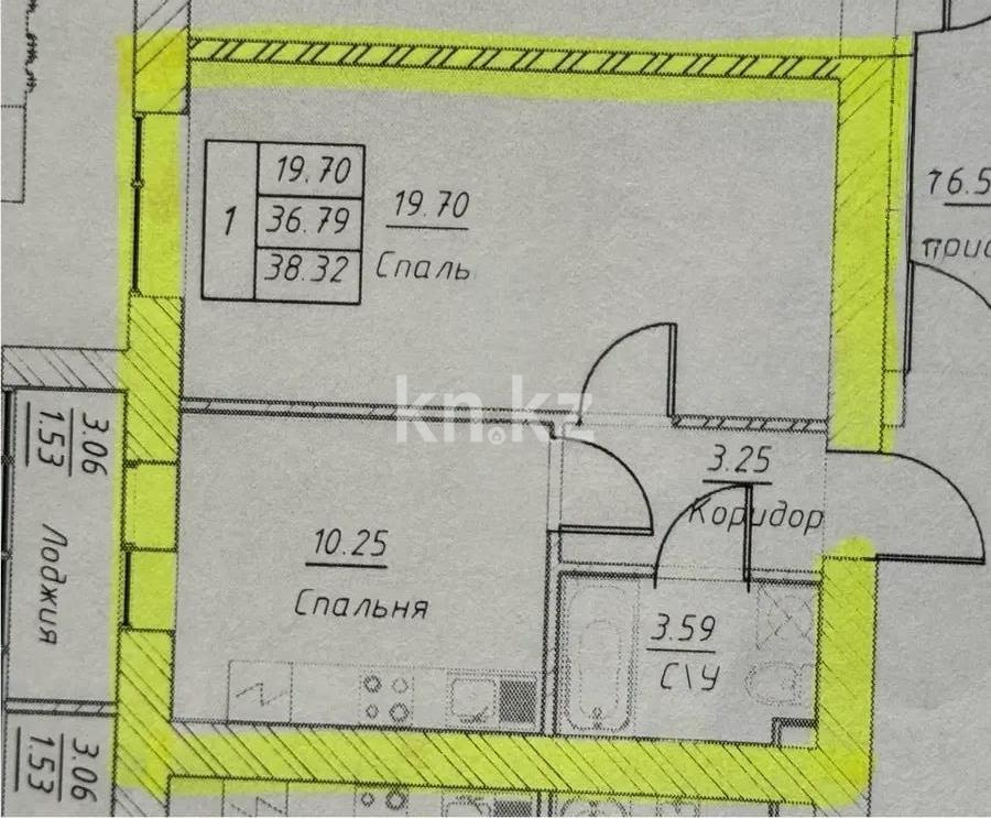 Продажа 2-комнатной квартиры, 40 м² в Астане - фото 5