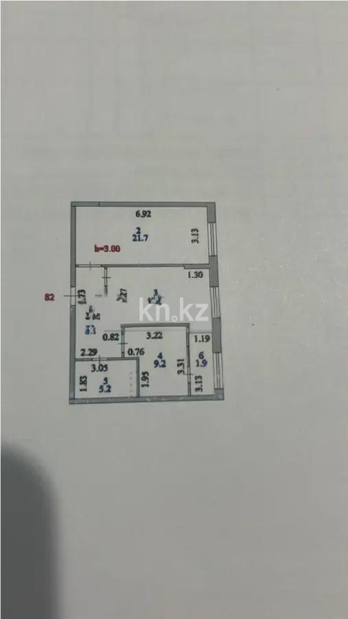 Продажа 2-комнатной квартиры, 64 м² в Астане