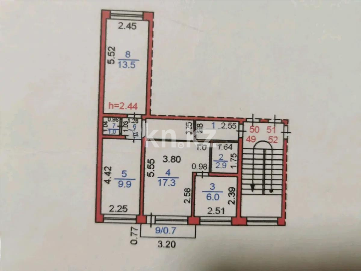 Продажа 3-комнатной квартиры, 55 м², ул. Магнитогорская, дом  45 в Караганде - фото 6