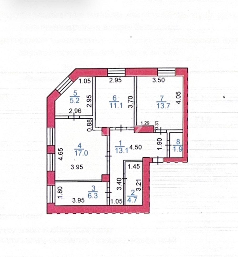 Продажа 4-комнатной квартиры, 73 м² в Караганде - фото 9